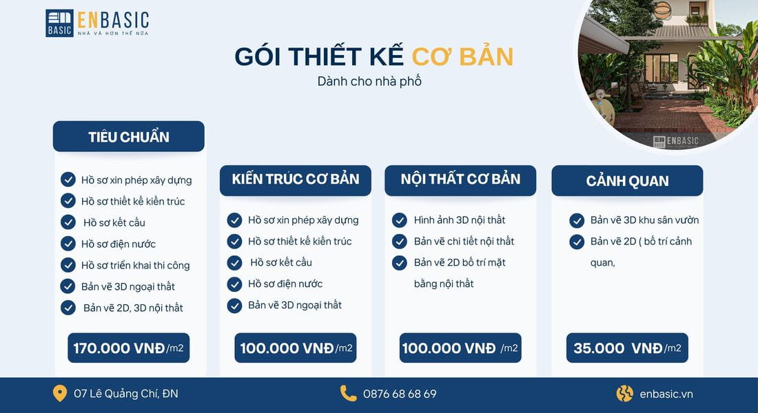 gói thiết kế enbasic