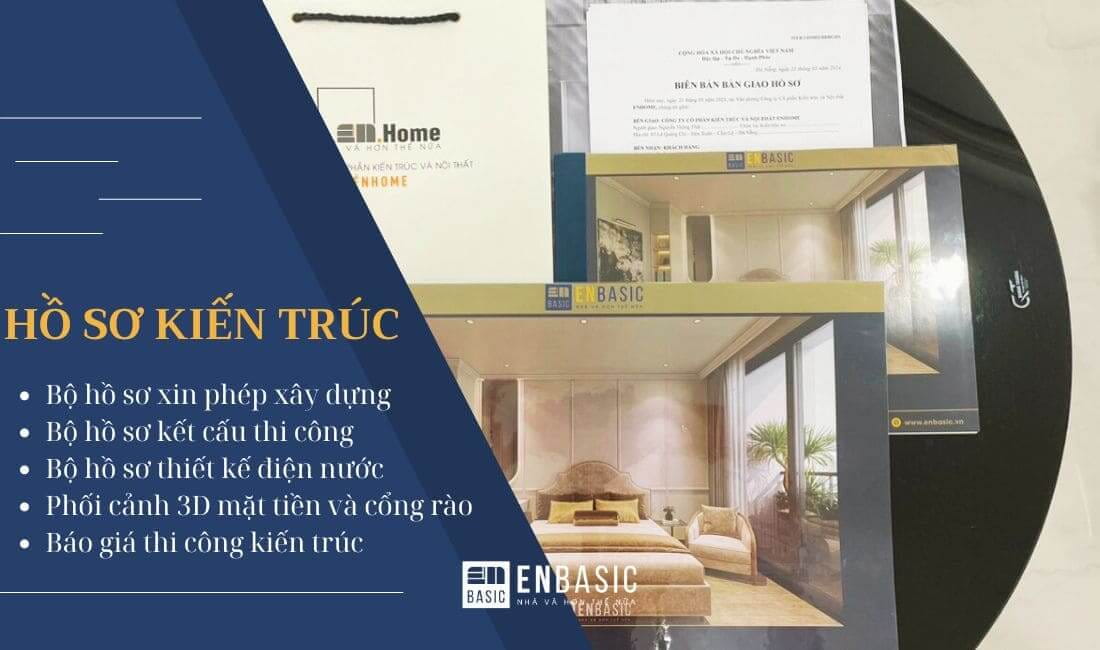 Hồ sơ thiết kế kiến trúc tại EnBasic