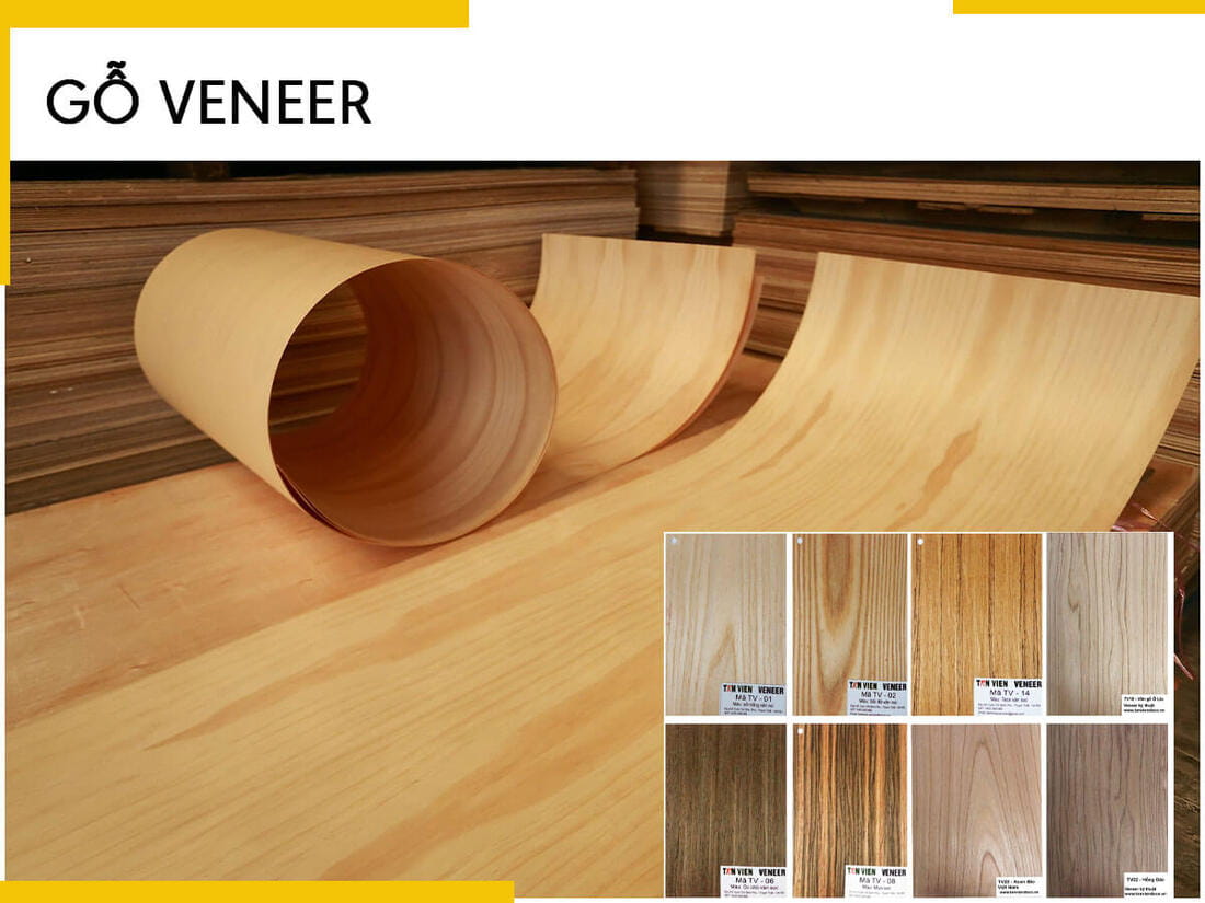 gỗ veneer