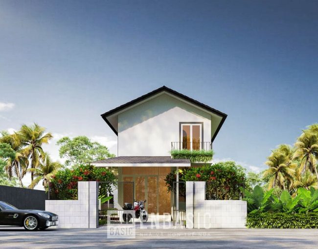mẫu nhà mái thái cấp 4 nông thôn