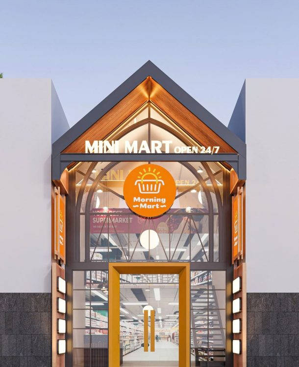 thiết kế minimart